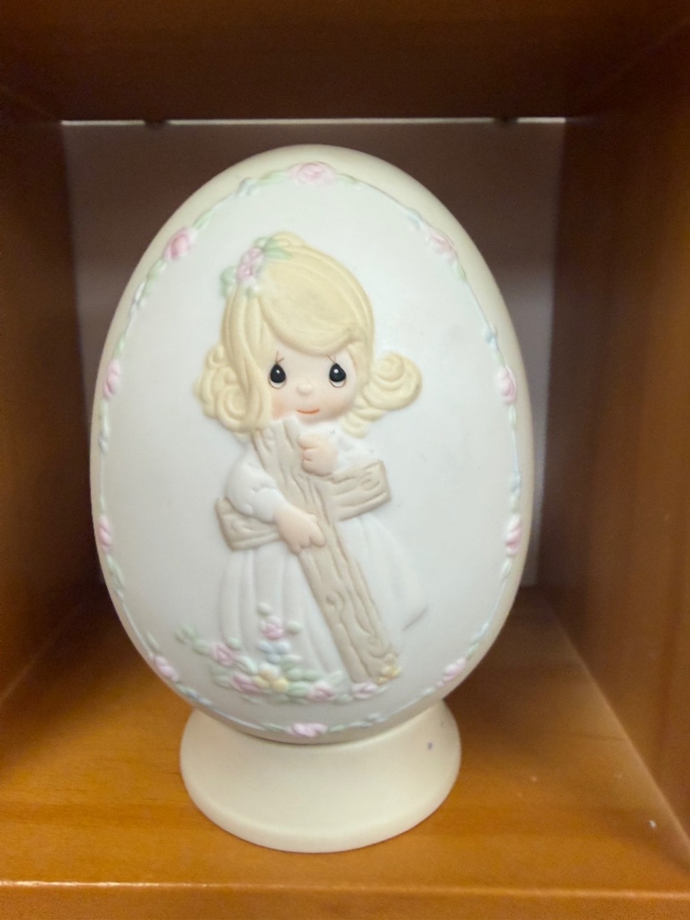 Precious Moments- Rugged Cross Easter Egg- EJ538